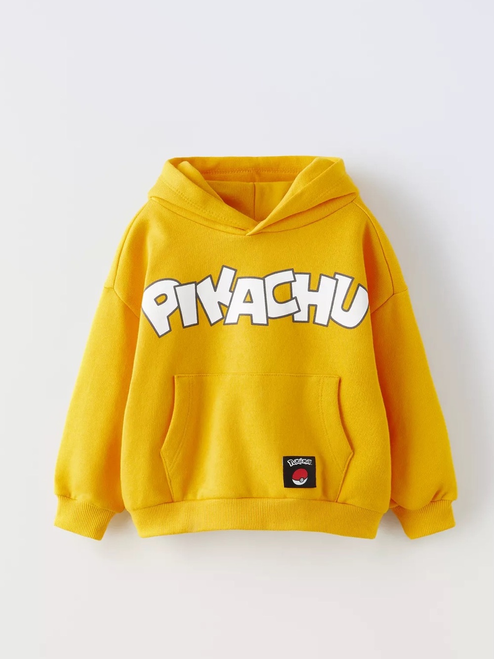 Zara - Yellow Toddler PIKACHU POKÉMON HOODIE SWEATSHIRT